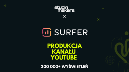 Surfer SEO – produkcja odcinków wideo na kanał YouTube oraz kursu wideo